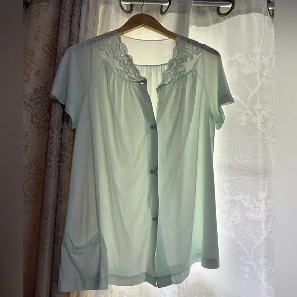 Shadow line vintage pijama top size 34 - Picture 3 of 9